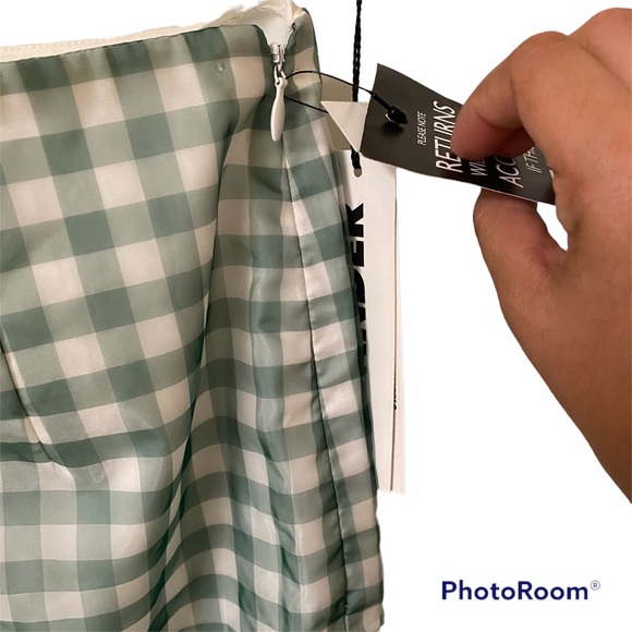 Jil Sander Gingham “Leica” Midi Pencil Skirt size 34 eu - Picture 5 of 8